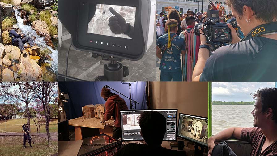 Frame de produção UnBTV
